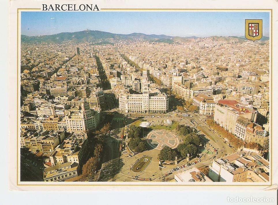 Cartoline: Postal 044245 : Barcelona. Plaza Catalu&ntilde;a - Varios