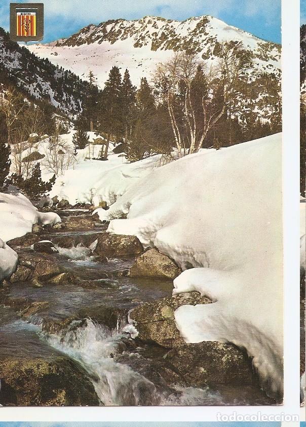 Postales: Postal 044966 : Pirineu Catala (Lleida). Vall de Bohi. Parc Nacional dAigues Tortes. Regio del Llonc