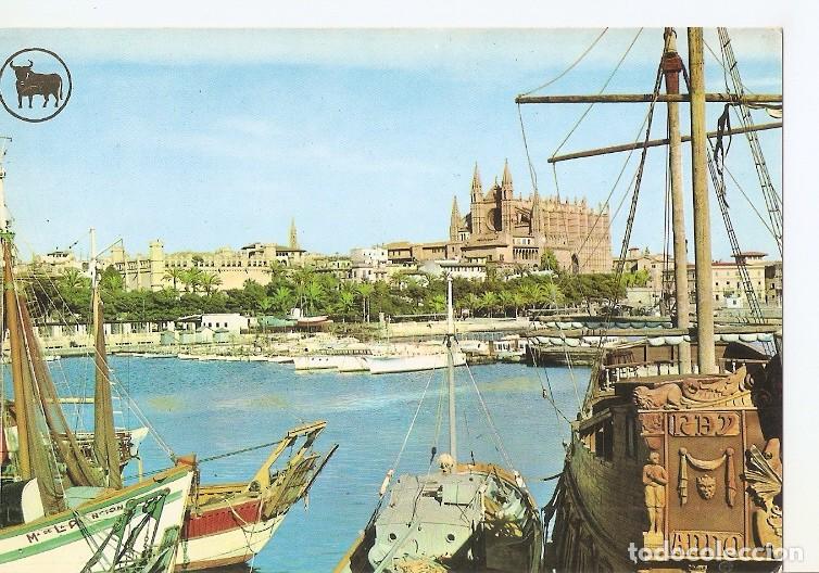 Cartoline: Postal 049383 : Palma de Mallorca. Vista p arcial y Catedral - Varios