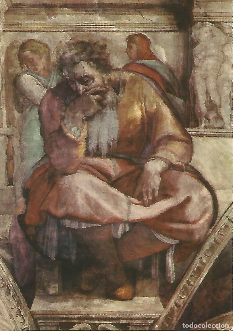 Postkarten: Postal 50390: VATICANO -- Capilla Sixtina - El Profeta Jeremias