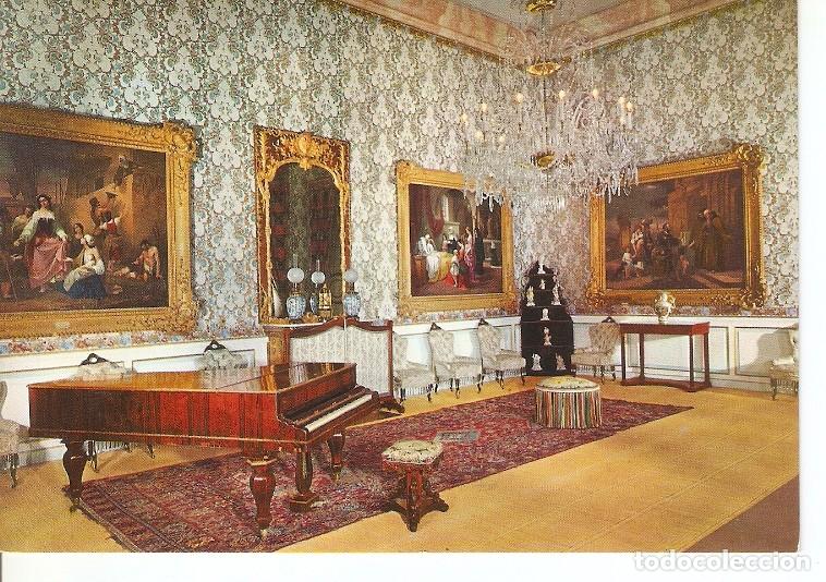 Postkarten: Postal 049425 : Palacio Real de Riofrio (Segovia). Sala de Musica - Varios
