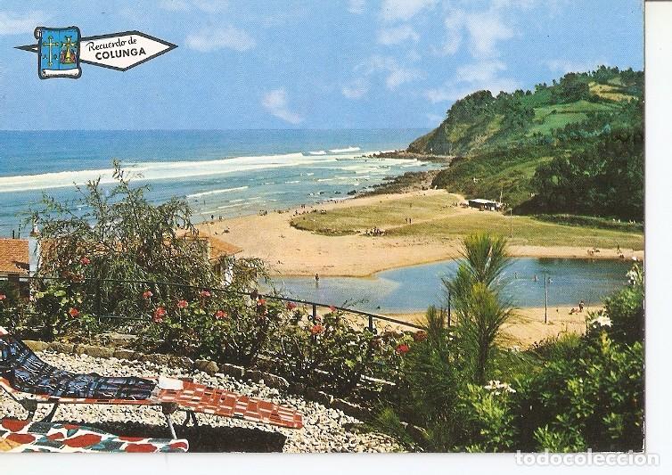 Postais: Postal 049487 : Colunga. Playa de la Caba&ntilde;a del Mar - Varios