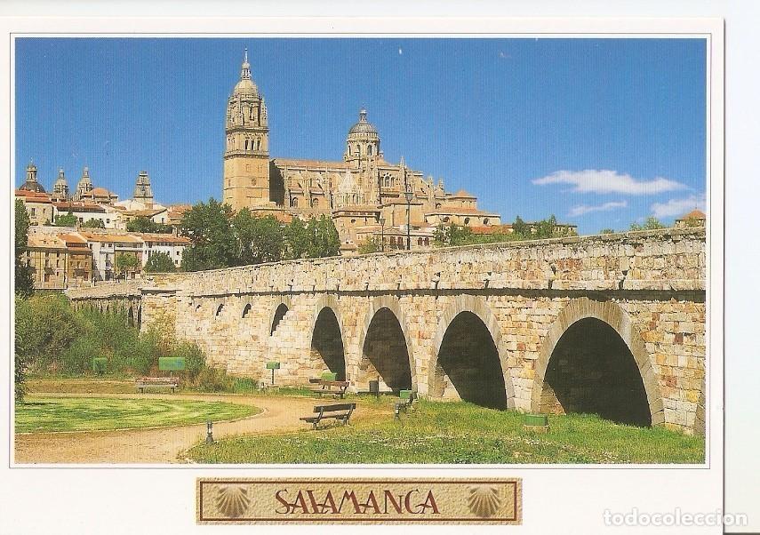 Postcards: Postal 039276 : Salamanca. Puente romano y catedrales vieja y nueva - Varios