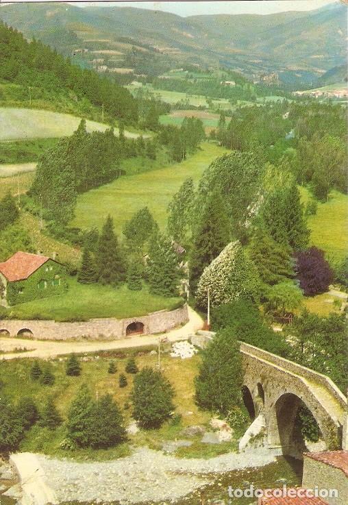 Cartes Postales: Postal 049527 : Camprodon (Gerona). Vista desde el Castillo S. Nicolas - Varios