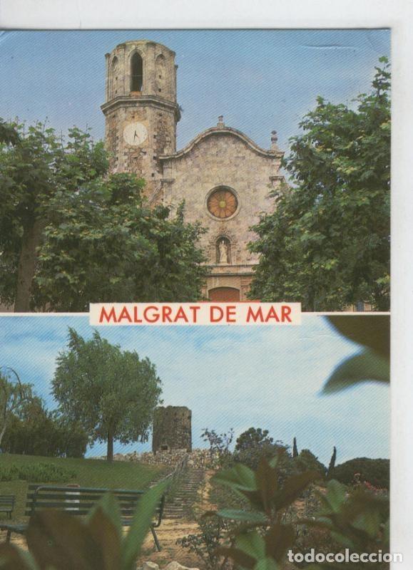 Postais: Postal 07521 : Iglesia y Castillo de Malgrat de Mar, Barcelona - Varios