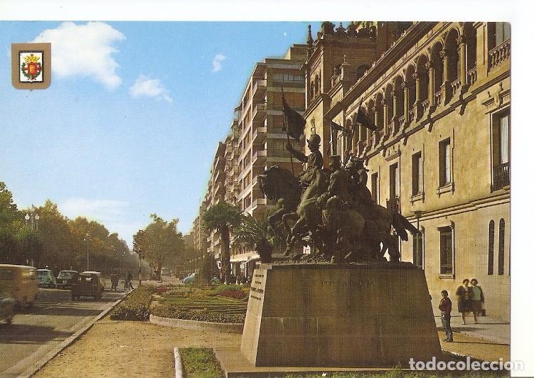 Postcards: Postal 049626 : Valladolid. Grupo escultorico a los Heroes de Alcantara - Varios