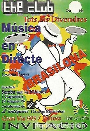 Cartes Postales: POSTAL PUBLICITARIA 55358: THE CLUB. BARCELONA - Varios