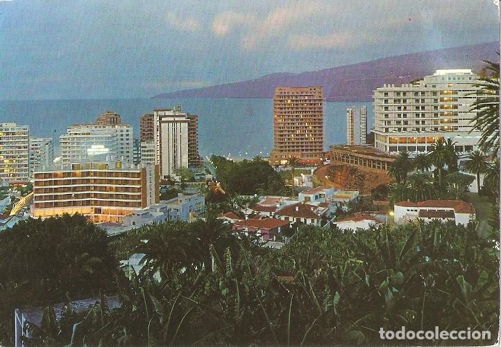 Postais: Postal 049745 : Puerto de la Cruz (Tenerife). Vista nocturna - Varios