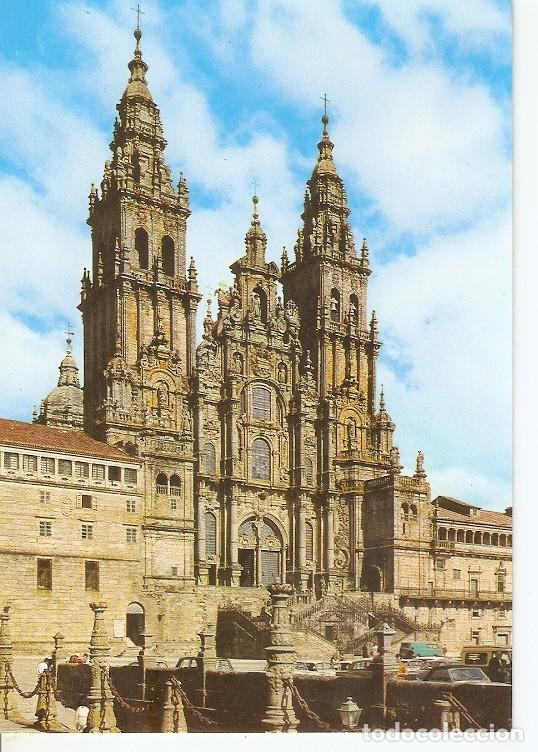 Postales: Postal 049800 : Santiago de Compostela. Catedral. Fachada del Obradoiro (siglo XVIII) - Varios
