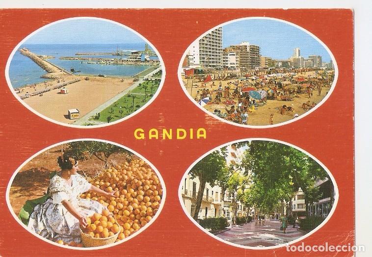 Cartoline: Postal 049865 : Gandia (Valencia) - Varios