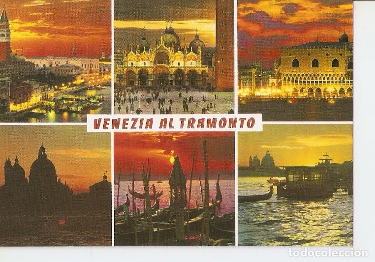 Postales: Postal 049945 : Venezia al Tramonto Bacino S. Marco - Varios