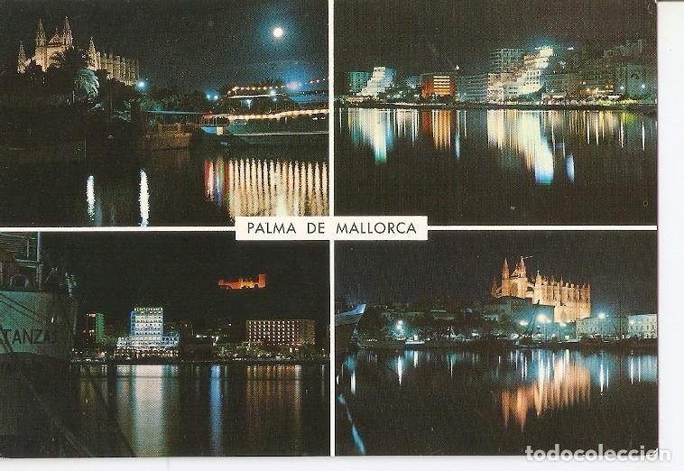 Postkarten: Postal 049966 : Mallorca. Palma. Aspectos nocturnos - Varios