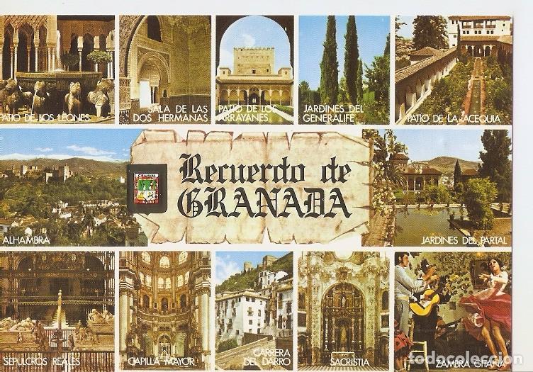 Postkarten: Postal 049959 : Granada. Diversos aspectos - Varios