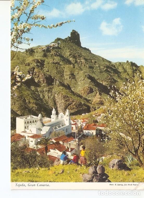Cartoline: Postal 050028 : Tejeda Gran Canaria - Varios