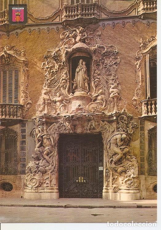 Postkarten: Postal 050026 : Valencia. Fachada del Palacio del Marques de Dos Aguas - Varios