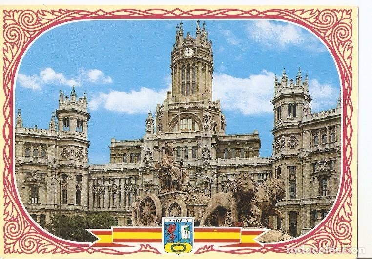 Cartoline: Postal 050053 : Madrid. La Cibeles y Palacio de Comunicaciones - Varios