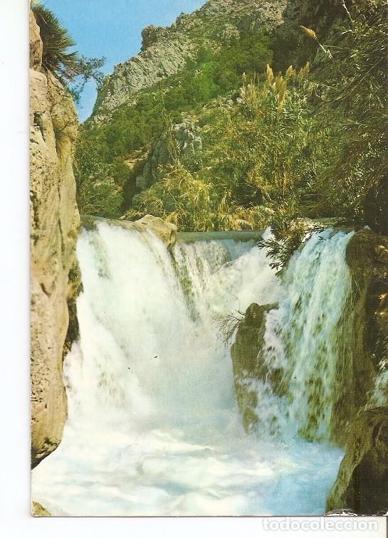 Postkarten: Postal 050066 : Callosa de Ensarria - Alicante. Rio Algar. Cascada Toll Blau - Varios