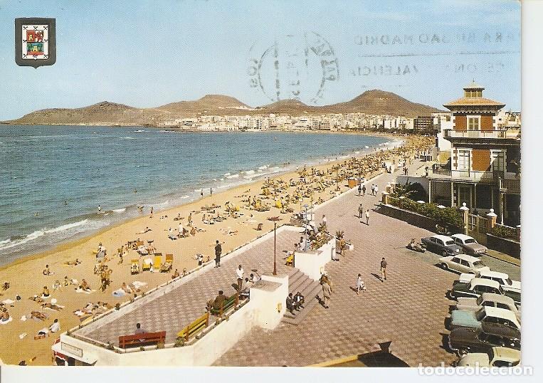 Cartes Postales: Postal 050058 : Las Palmas de Gran canaria. Playa Las Canteras - Varios