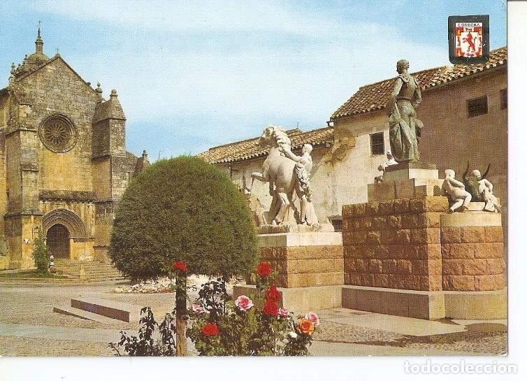 Postales: Postal 050139 : Cordoba. Monumento a Manolete e Iglesia de Santa Marina - Varios