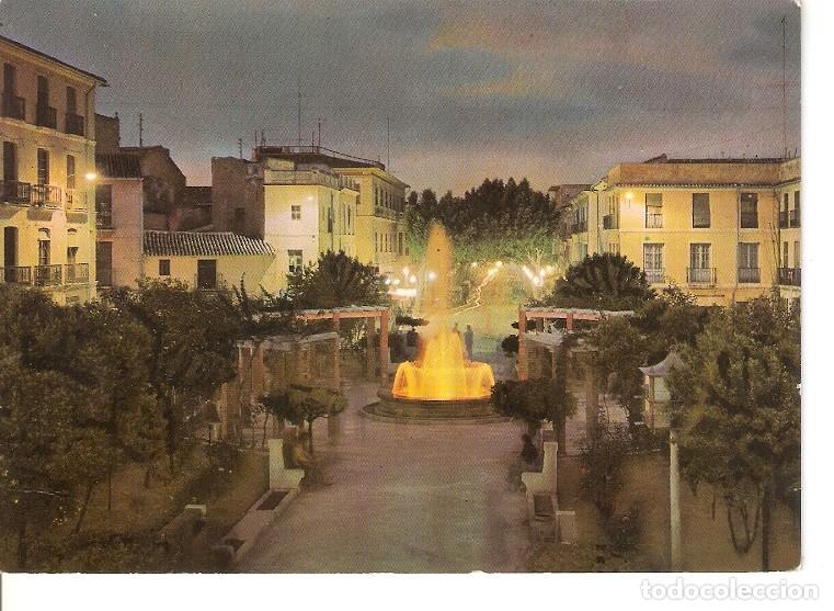 Postais: Postal 050267 : denia (Alicante). Plaza de Cristo Rey - Nocturna - Varios