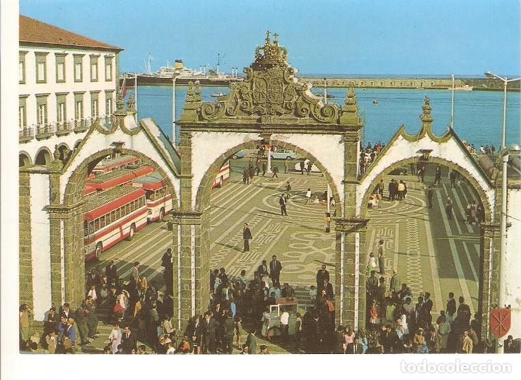 Postkarten: Postal 050325 : Miguel. A&ccedil;ores. Ponta Delgada Portas da Cidade - Varios