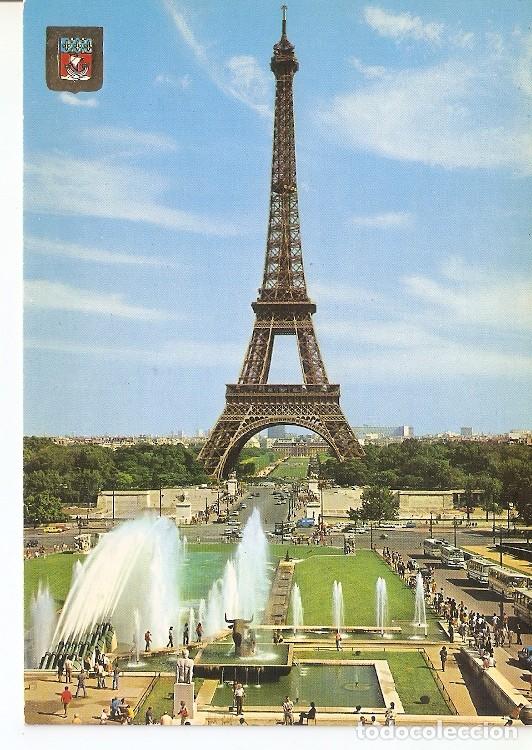 Postales: Postal 050401 : Paris - la Torre Eiffel construida en 1889 - Varios - Foto 1