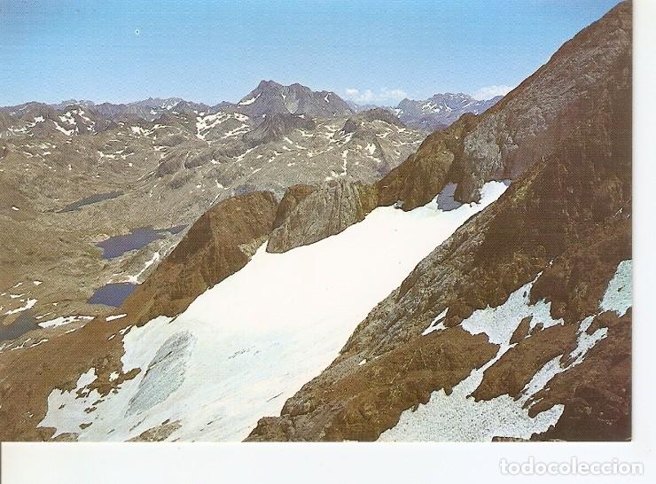 Postkarten: Postal 050482 : Alto Aragon Huesca). Panticosa. Picos del Infierno Glaciar y Lagos Azules. Al fondo