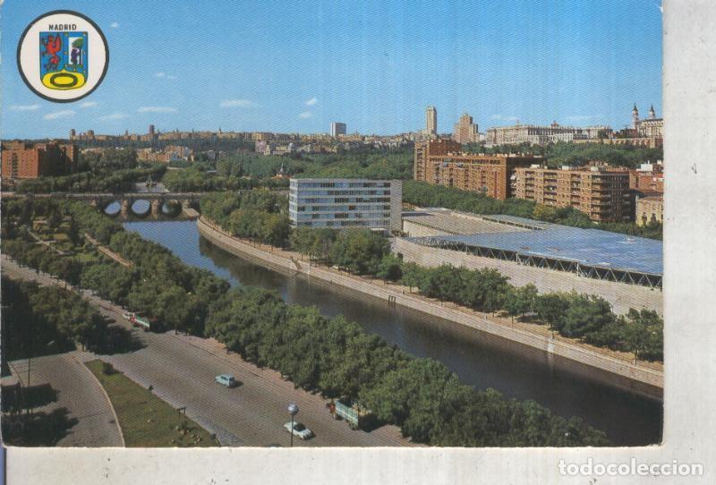 Postais: Postal 013231: Rio Manzanares y Puente de Segovia en Madrid - Varios
