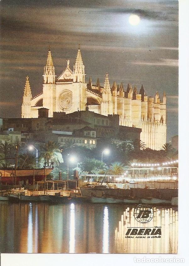 Cartoline: Postal 033185 : Palma de Mallorca. Vista nocturna - Varios