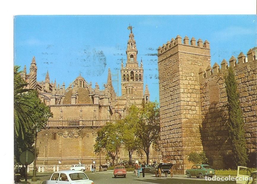 Postkarten: Postal 031708 : Sevilla. Reales Alcazares. Catedral - Varios