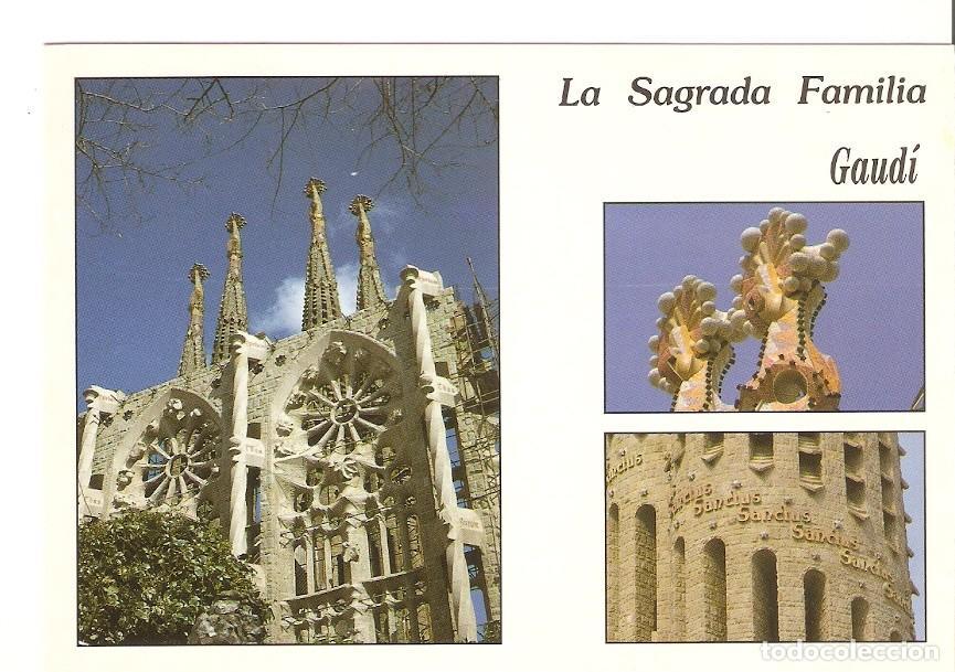 Cartoline: Postal 029180 : La Sagrada Familia, Gaudi - Varios