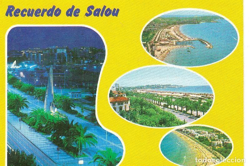 Postales: Postal 6221 : Recuerdo de Salou - Varios - Foto 1