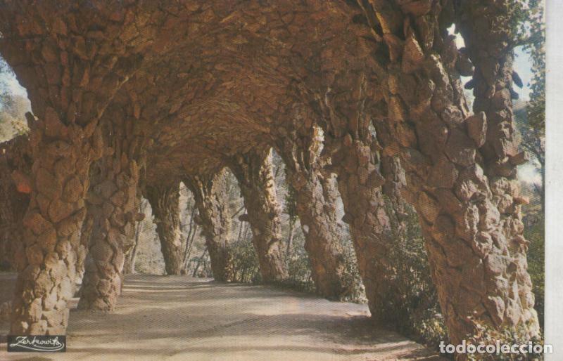 Postales: Postal 014803: Arcadas del parque Guell de Barcelona - Varios