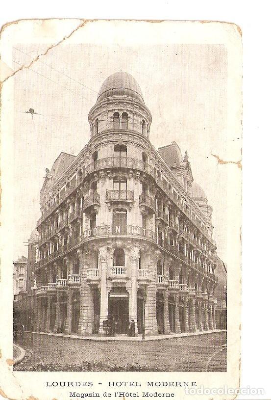 Postkarten: Postal 028362 : Lourdes - Hotel Moderne, Magasin de lH&ocirc;tel Moderne - Varios