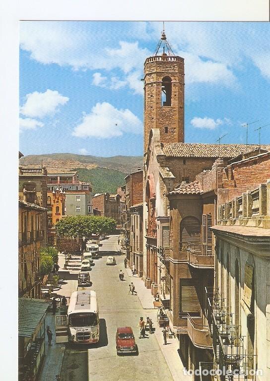 Cartes Postales: Postal 048187 : Pirineos de Lerida. El Pallars. Pobla de Segur. Avenida San Miguel del Puy - Varios