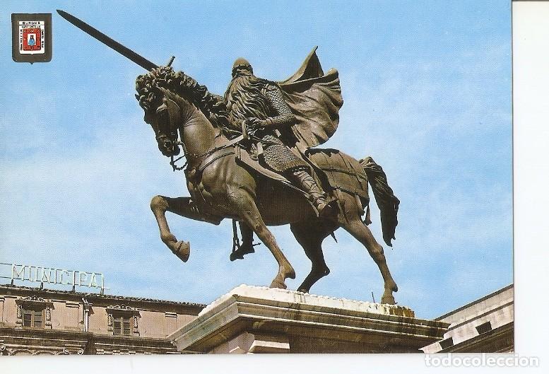 Cartoline: Postal 048224 : Burgos. Estatua del Cid Campeador - Varios