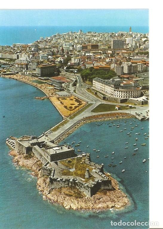 Postkarten: Postal 048231 : Castillo de San Anton (La Coru&ntilde;a). Vista aerea - Varios