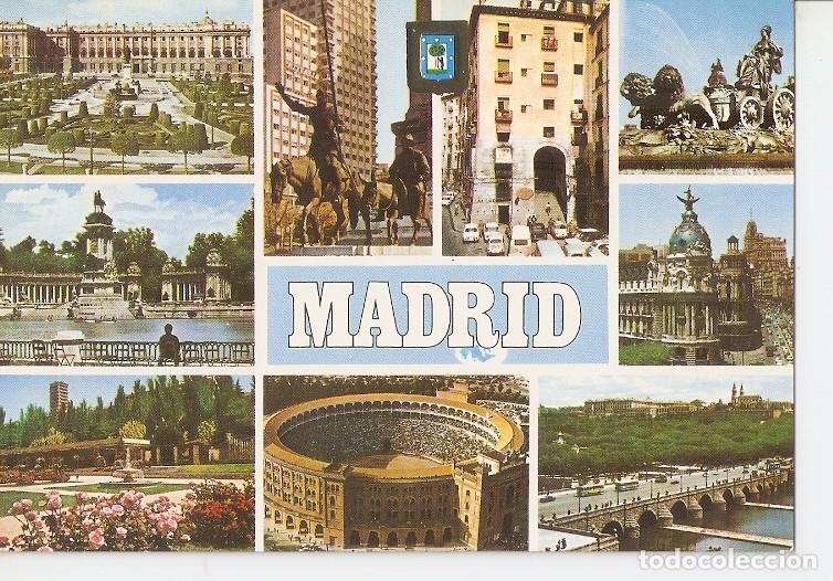 Postais: Postal 048342 : Madrid. Diversos aspectos - Varios