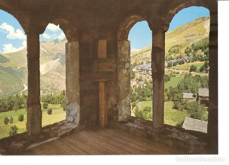 Postais: Postal 048378 : Pirineu Catala - Vall de Bohi (Lleida). Taull des del campanar de Sant Climent - Var