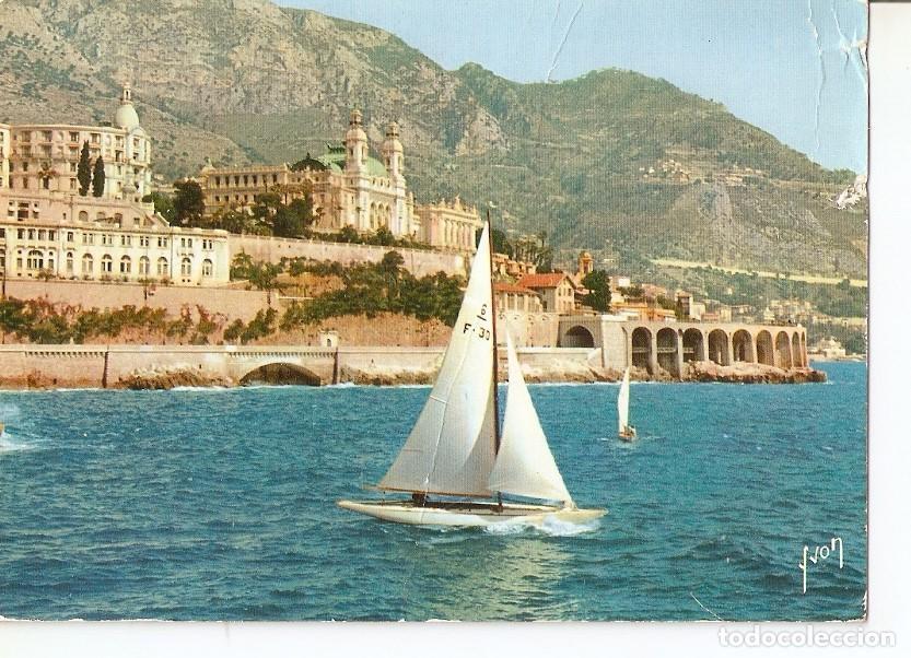 Postkarten: Postal 039475 : Monte-Carlo - La Ville vue de la jetee - Varios