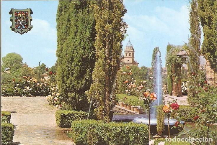 Cartoline: Postal 020164 : Surtidores Jardines Bajos - Generalife (Granada) - Varios