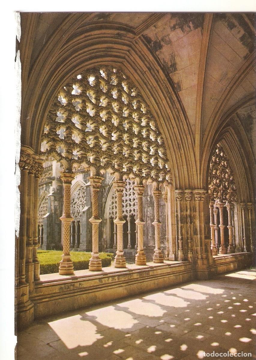 Cartoline: Postal 038205 : Batalha (Portugal). Royal Cloister (Manueline Archway) - Varios
