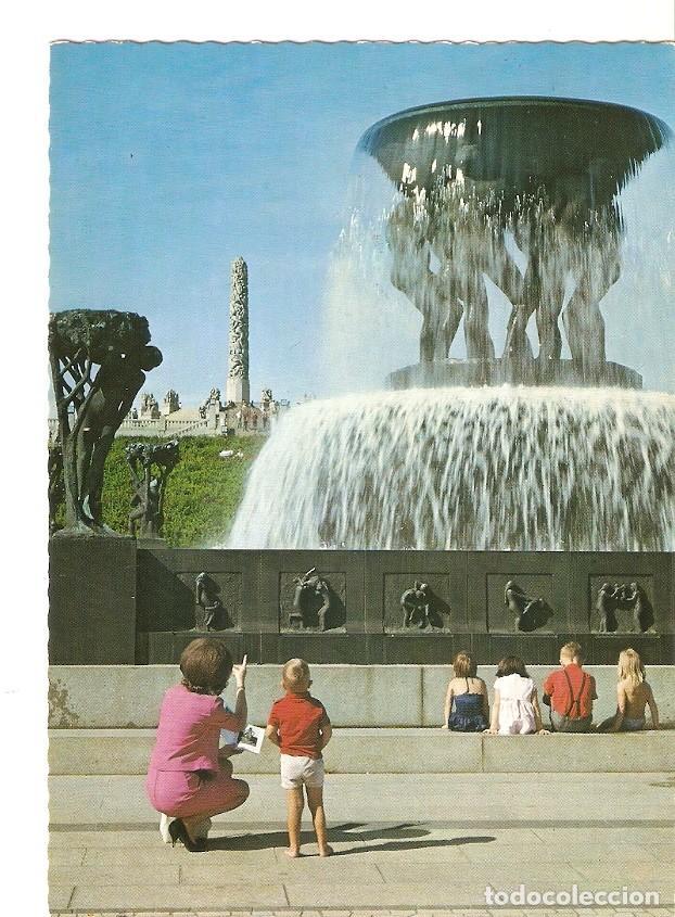 Postales: Postal 035656 : Oslo Norway. Vigelandsparken - Varios