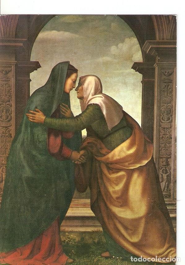 Postais: Postal 035338 : Firenze - Galleria Uffizi. La Visitation - Varios