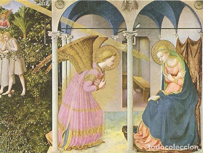 Postales: Postal 048619 : Museo del Prado. Fray Angelico. La Anunciacion - Varios