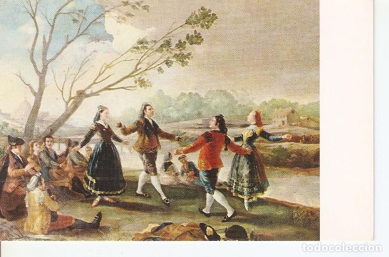 Cartes Postales: Postal 048615 : Museo del Prado. El Baile (carton para tapiz). Goya - Varios