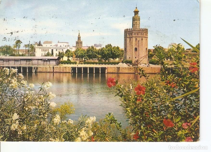 Cartoline: Postal 032063 : Sevilla Torre del Oro y Rio Guadalquivir - Varios
