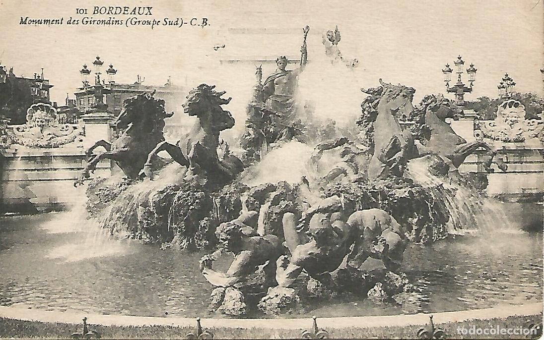 Postais: Postal 50474: BURDEOS - Monumento de los Girondinos - Varios