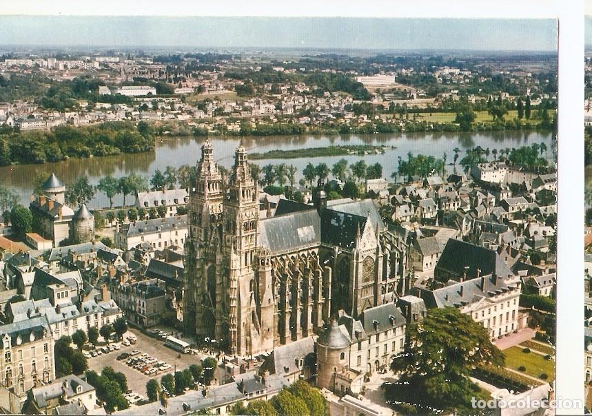 Postais: Postal 045930 : Tours (I.-et-L.). Vue aerienne - La cathedrale - Varios