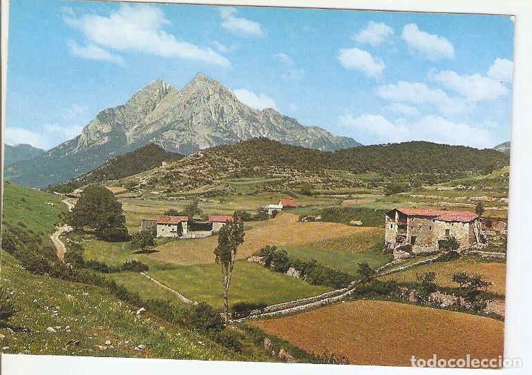 Postcards: Postal 048719 : Gisclareny (Barcelona). Pedraforca al fons - Varios